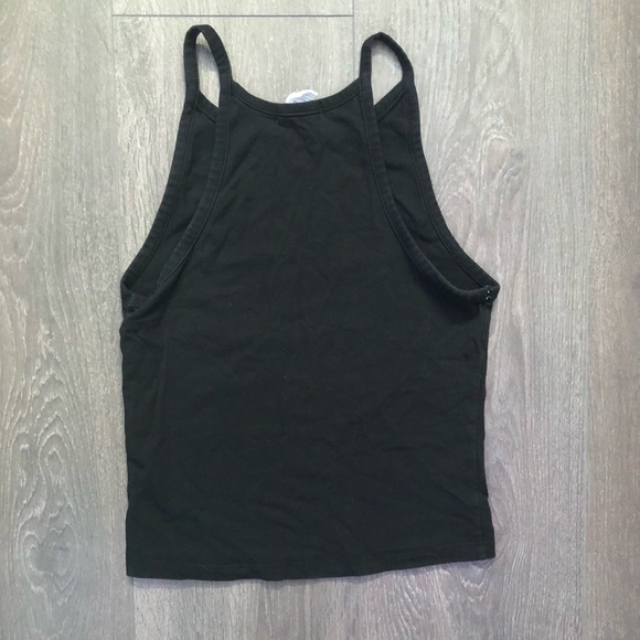 crop tank with writing - Picture 2 of 2